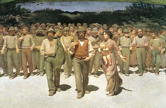El Cuarto Estado de Giuseppe Pelliza da Volpedo