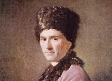 Retrato de Jean-Jacques Rousseau, por Allan Ramsay, en 1766, Galería Nacional de Escocia.